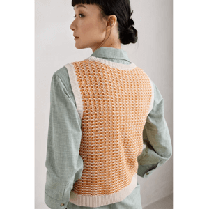 Seasalt Lichen Stone Knitted Vest